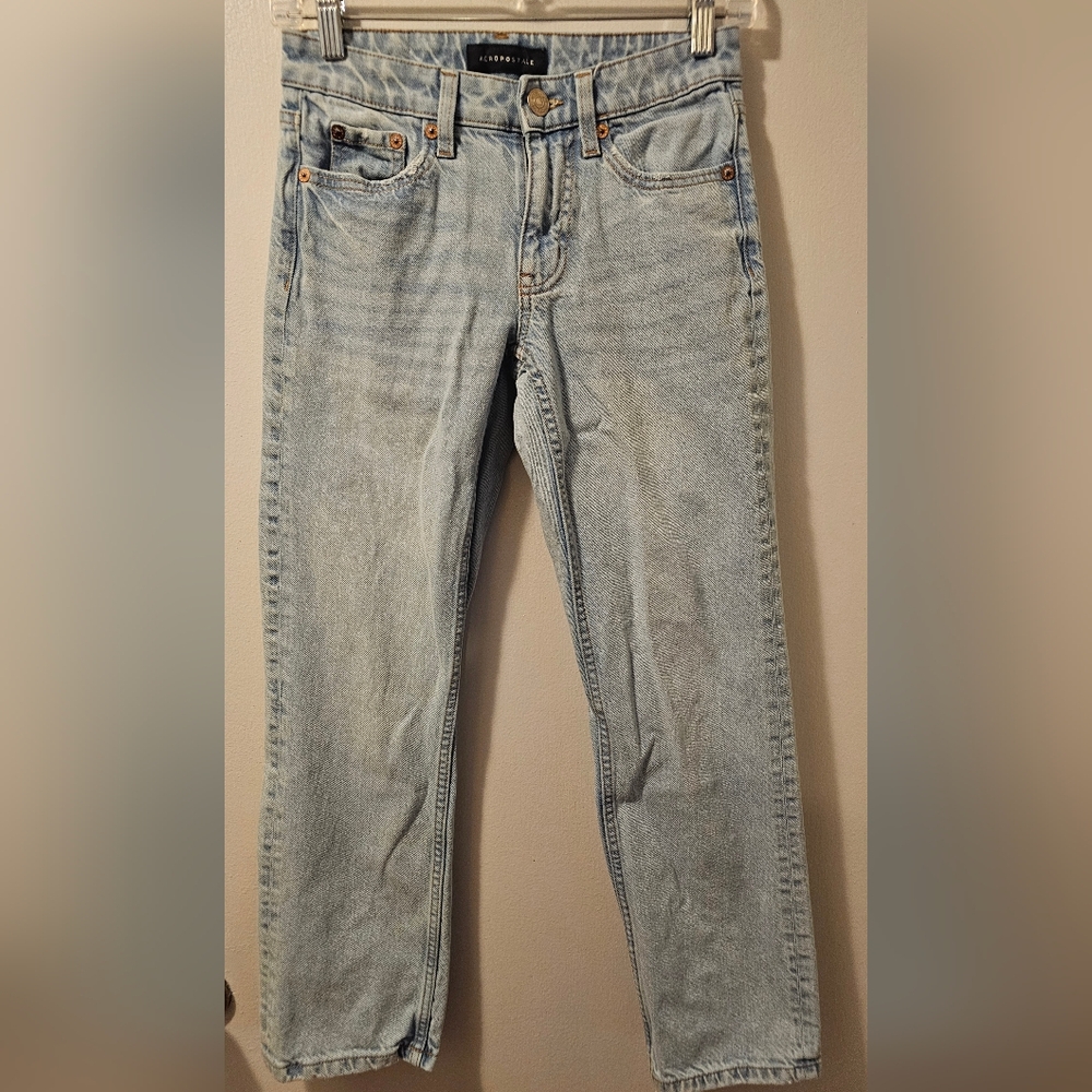 Aeropostale Low Rise‎ Baggy Jeans Women's Size 000